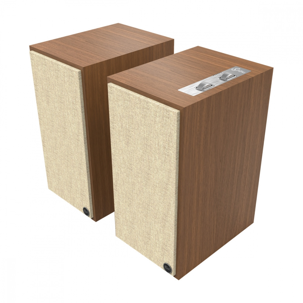 Klipsch The Sevens med Pro-Ject Debut EVO 2, vinylpakke i valnøtt