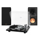 Dayton Audio TT-1BTB med Klipsch R-50PM, vinylpakke Dayton Audio TT-1BTB med Klipsch R-50PM, vinylpakke