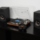 Dayton Audio TT-1BTW med Onkyo GX-30ARC, vinylpakke Dayton Audio TT-1BTW med Onkyo GX-30ARC, vinylpakke