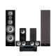 Onkyo TX-NR5100 & Dynavoice Challenger M-105 5.0 hjemmekinopakke, svart Onkyo TX-NR5100 & Dynavoice Challenger M-105 5.0 hjemmekinopakke, svart