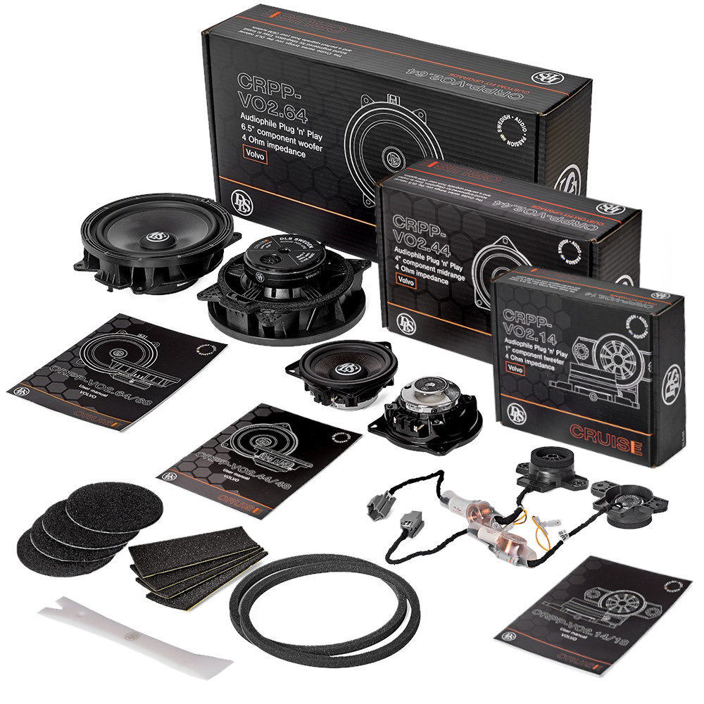 DLS Framsystem til Volvo 2014> med Harman/Kardon eller Bowers & Wilkins