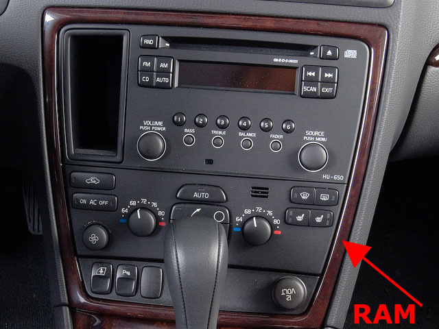 Installasjonspakke Volvo V70/S60 2005-2007