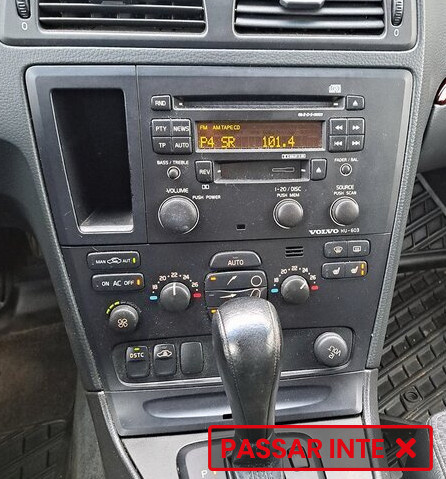 Installasjonspakke Volvo V70/S60 2005-2007 & GAS MAD M230-BTN