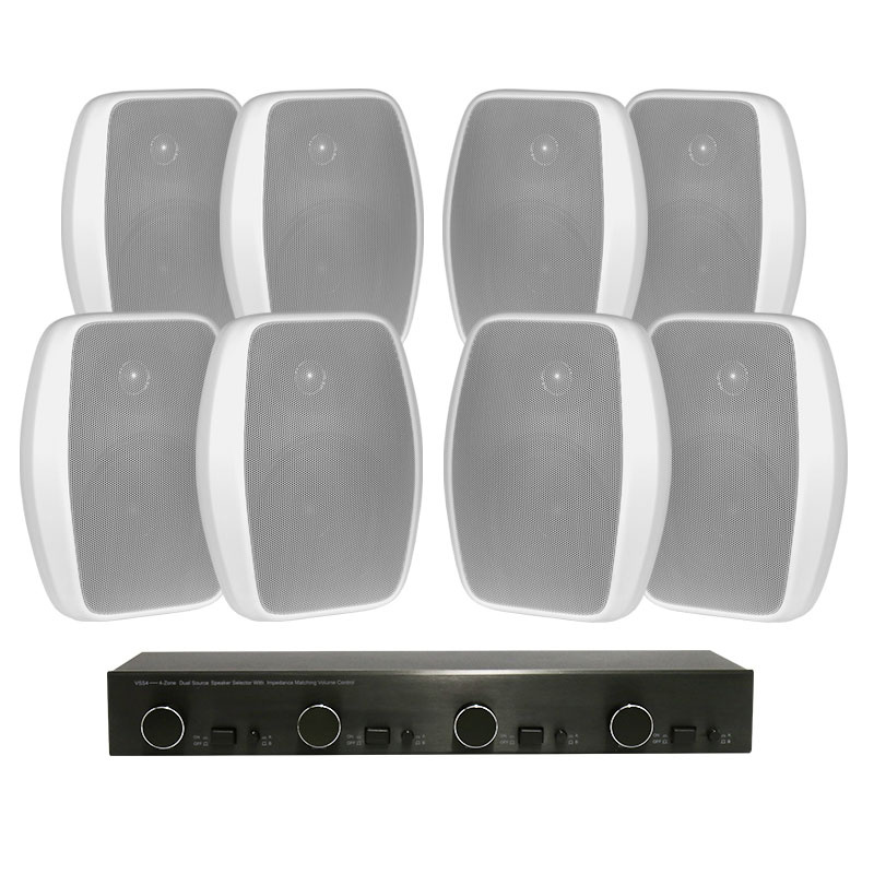 System One OD570 med System One VSS4 høyttalerveksler