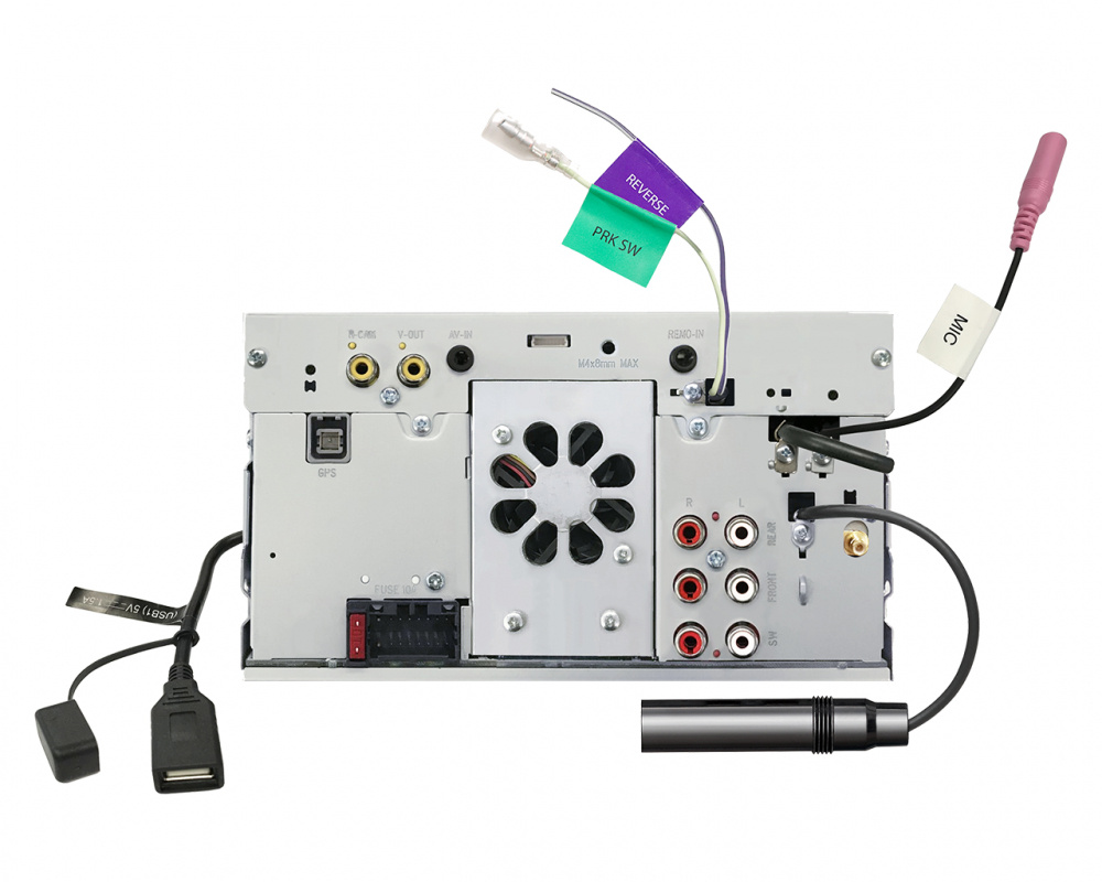 Installasjonssett Volkswagen 2-DIN & JVC KW-M785DBW