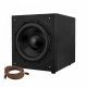 System One W120 aktiv subwoofer, svart + subwooferkabel System One W120 aktiv subwoofer, svart + subwooferkabel