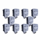 10-pakke NIZLED W36RF, bak-/arbeidslys, 36W, arbeidslyspakke 10-pakke NIZLED W36RF, bak-/arbeidslys, 36W, arbeidslyspakke