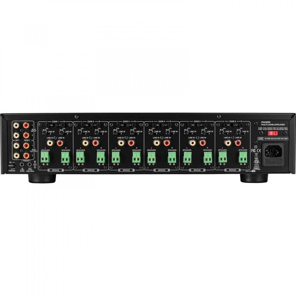 Dayton Audio MA1260 med 2 stykker WiiM Pro Plus