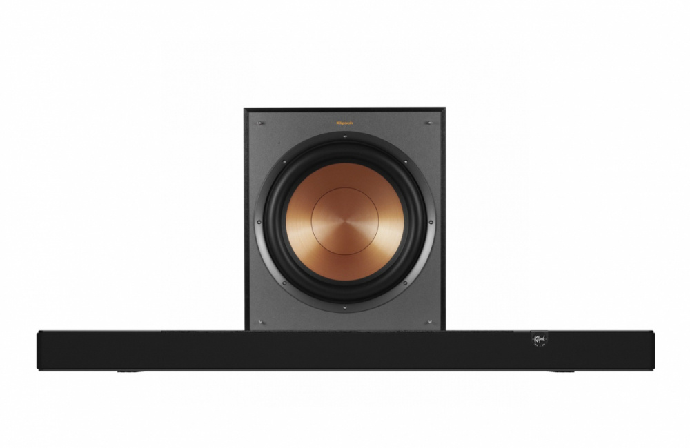 Klipsch Flexus Core 200 & R-120SW, lydplankesett med subwoofer