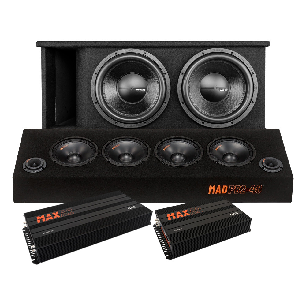 DS18 ZR212LD med GAS MAD PB2-48, tungt raggarpakke