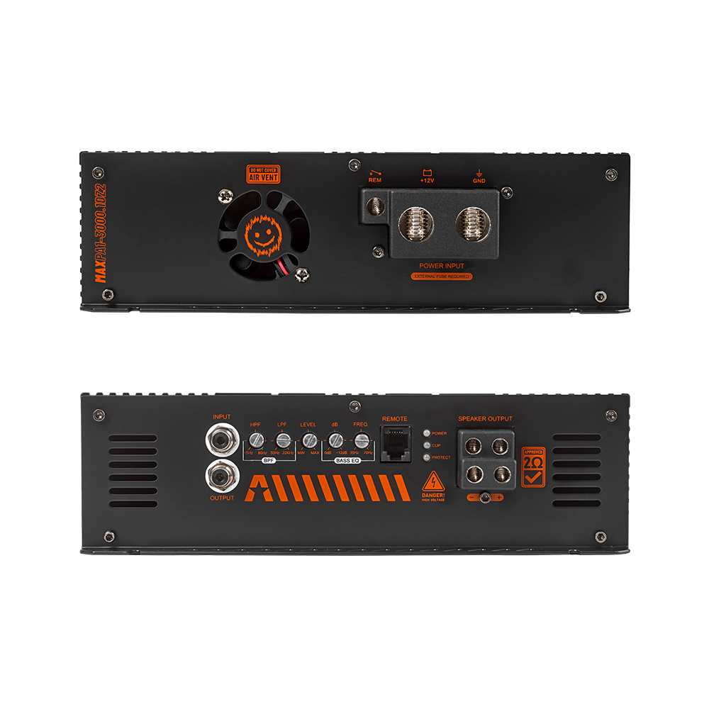 2-pakke DS18 ZXI12.2D & GAS MAX PA1-3000.1DZ2, baspakke