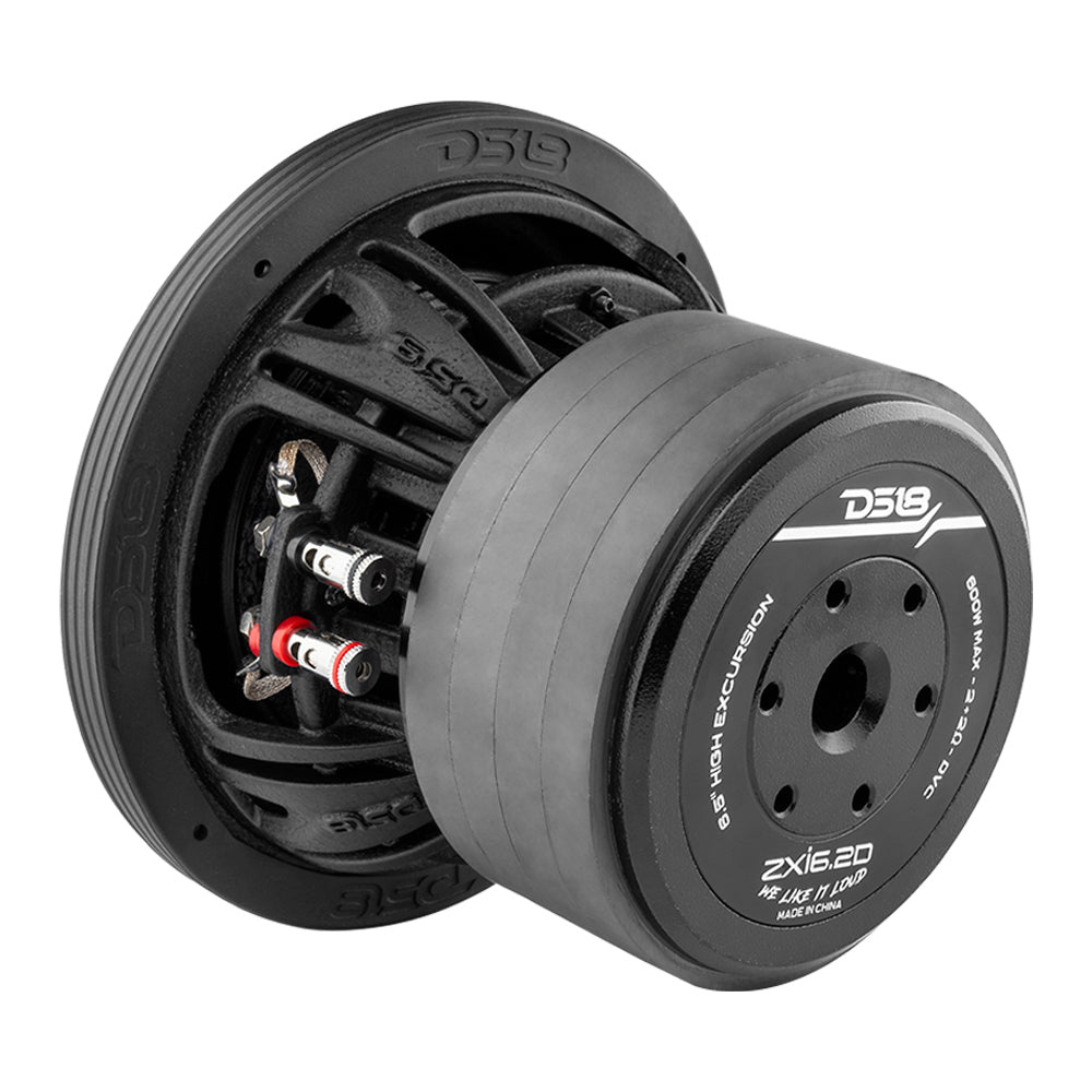 2-pakke DS18 ZXI6.2D, langslag 6.5 tommers basselement