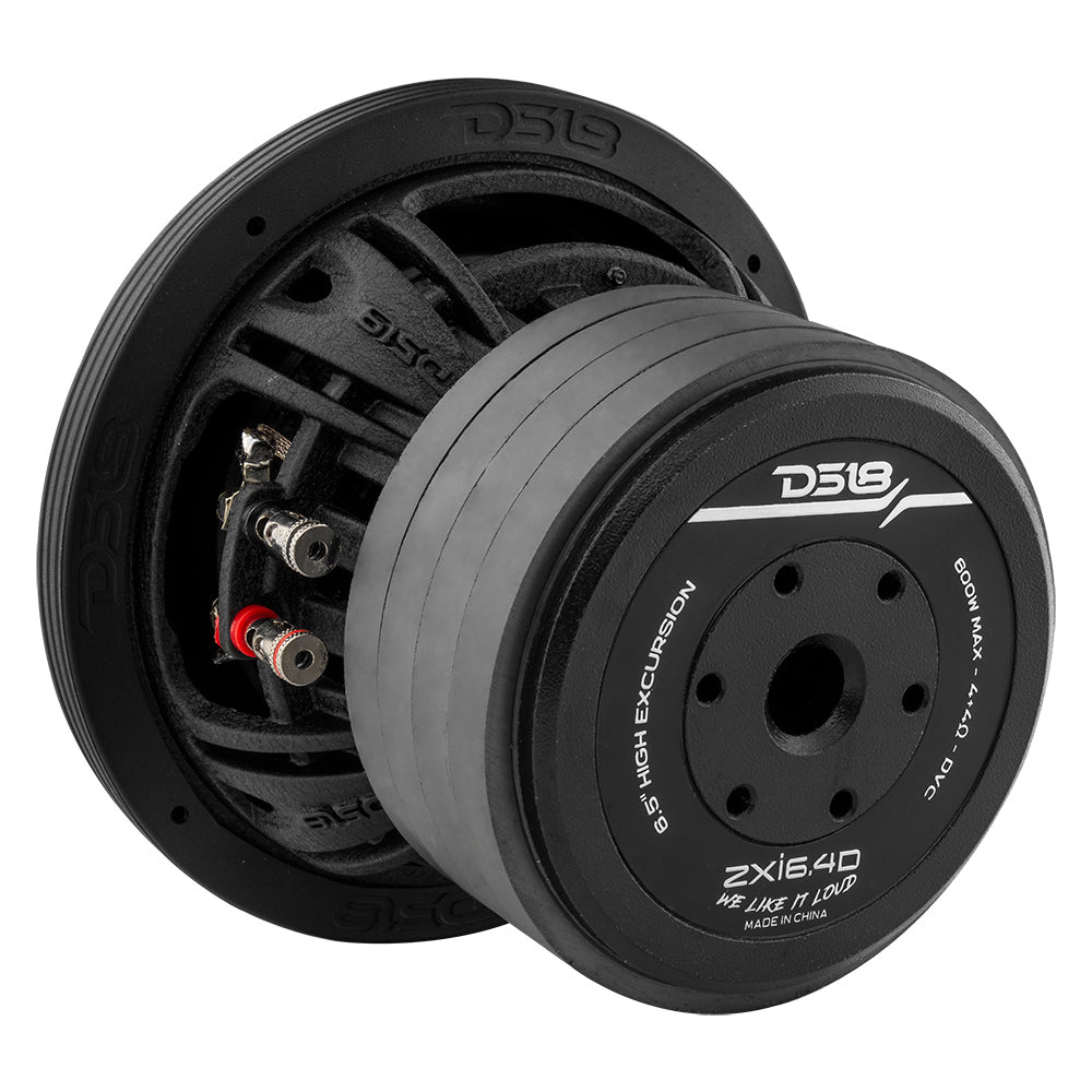 2-pakke DS18 ZXI6.4D, langslående 6,5 tommers basselement